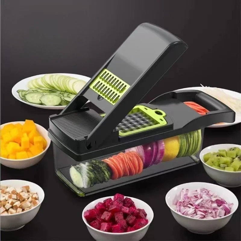 ZUNOVA™ | Multi-Function Vegetable Chopper & Slicer