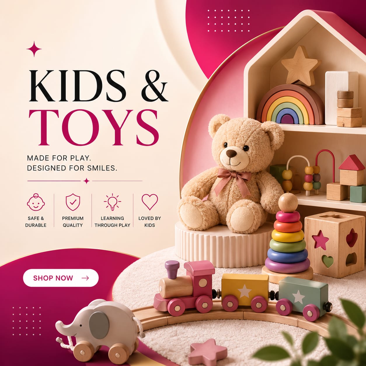 Kids and toys