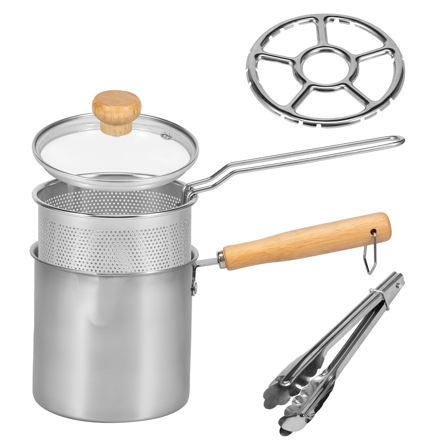 ZUNOVA™ | Stainless Steel Deep Fryer Pot