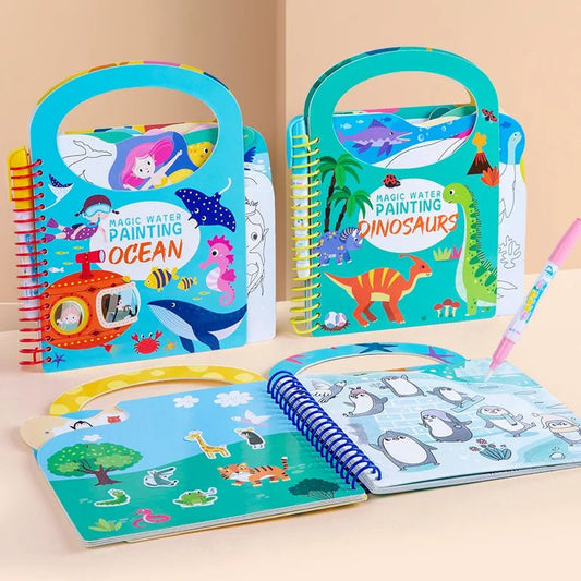 ZUNOVA™ | Big Magic Water Coloring Book