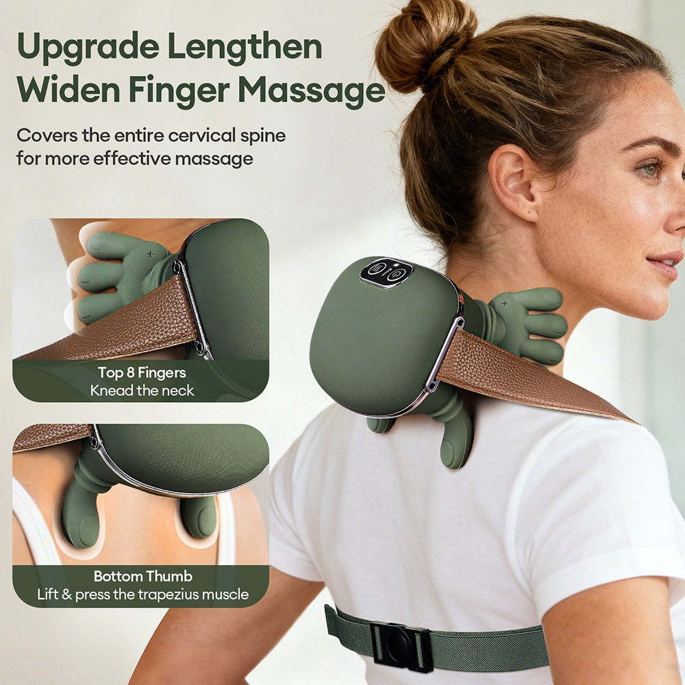 ZUNOVA™ | Wireless Finger, Neck & Shoulder Smart Massager