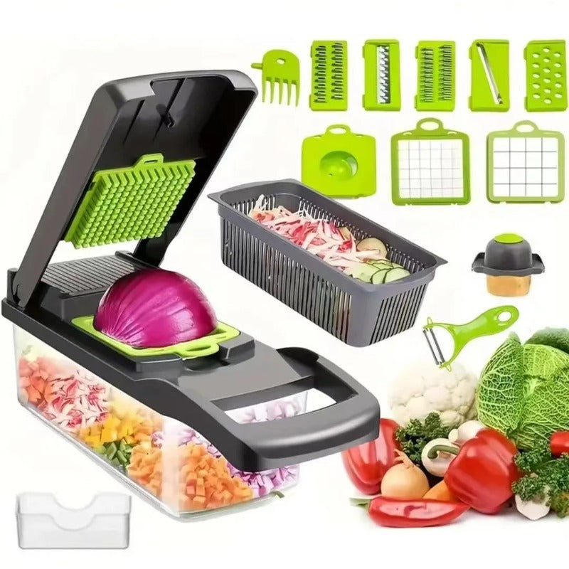 ZUNOVA™ | Multi-Function Vegetable Chopper & Slicer