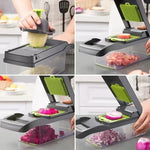 ZUNOVA™ | Multi-Function Vegetable Chopper & Slicer