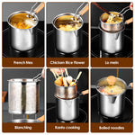 ZUNOVA™ | Stainless Steel Deep Fryer Pot