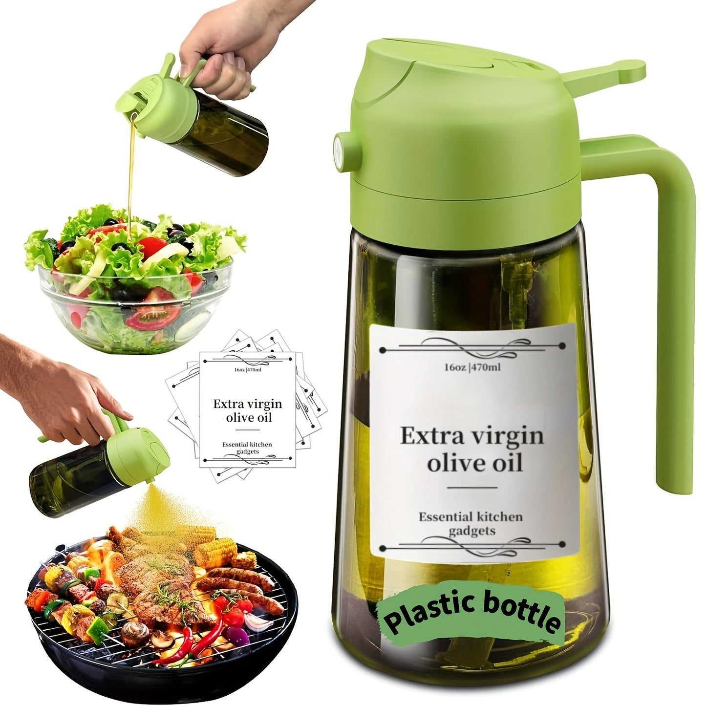 ZUNOVA™ | 2-in-1 Oil Dispenser & Sprayer