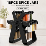 ZUNOVA™ | 18 Jar Rotating Spice Rack